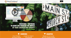 Desktop Screenshot of meettheneed.org